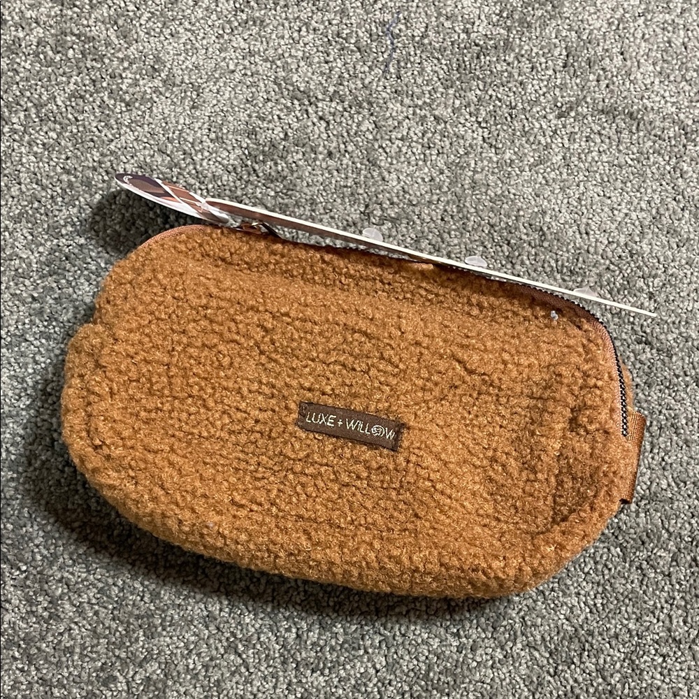 Rust Sherpa brown Women's Bag Fanny pack purse bag